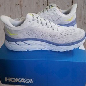 Hoka One Clifton 7 Running Shoes Women's Grey